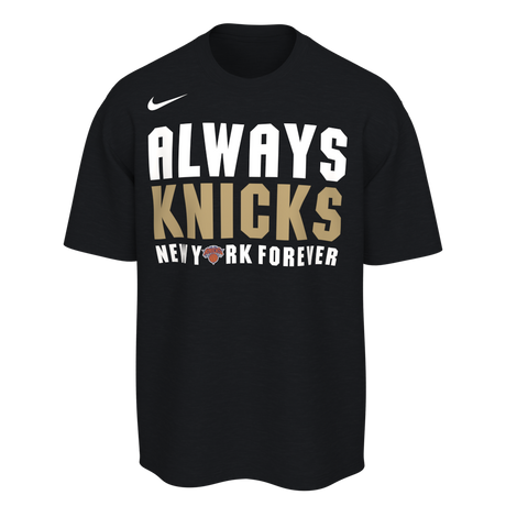 53年振りNBAファイナル優勝 海外取寄 ナイキ Tシャツ ニューヨーク ニックス 2026 NBA FINALS CHAMPIONS ROSTER CLUB T-SHIRT BLACK