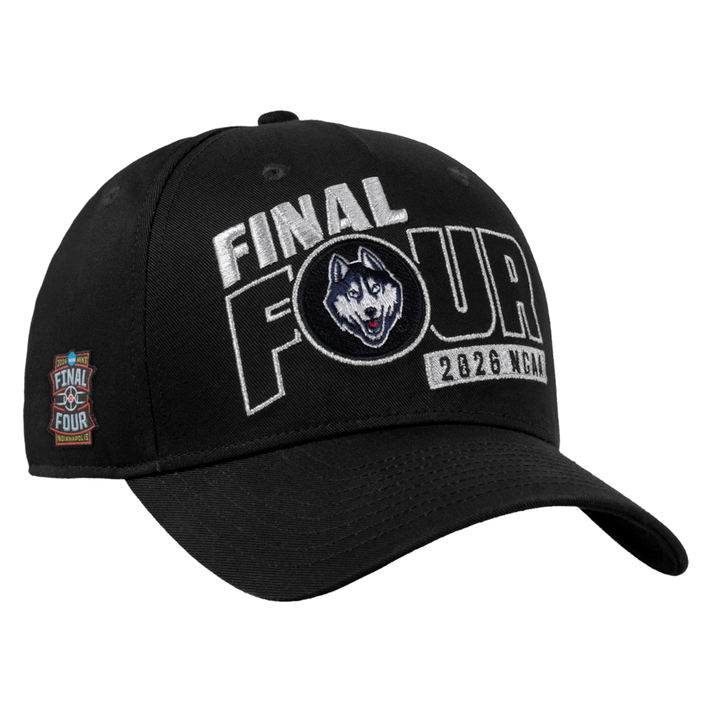 海外取寄 ナイキ キャップ ユーコン ハスキーズ 2026 NCAA MEN`S BASKETBALL TOURNAMENT MARCH MADNESS FINAL FOUR LOCKER ROOM ADJUSTABLE CAP BLACK