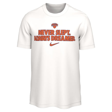 53年振りNBAファイナル優勝 海外取寄 ナイキ Tシャツ ニューヨーク ニックス NBA VOICE T-SHIRT WHITE
