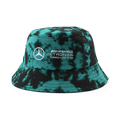 メルセデスAMG ペトロナス バケットハット TIE-DYE BUCKET HAT TEAL