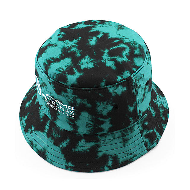 メルセデスAMG ペトロナス バケットハット TIE-DYE BUCKET HAT TEAL