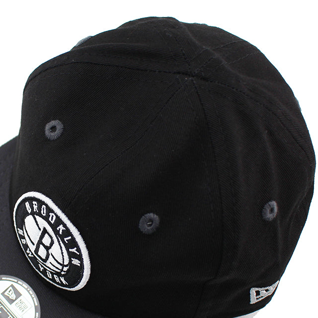 幼児用 ニューエラ キャップ 9FIFTY ブルックリン ネッツ NBA KID'S MY 1st INFANT ADJUSTABLE CAP BLACK