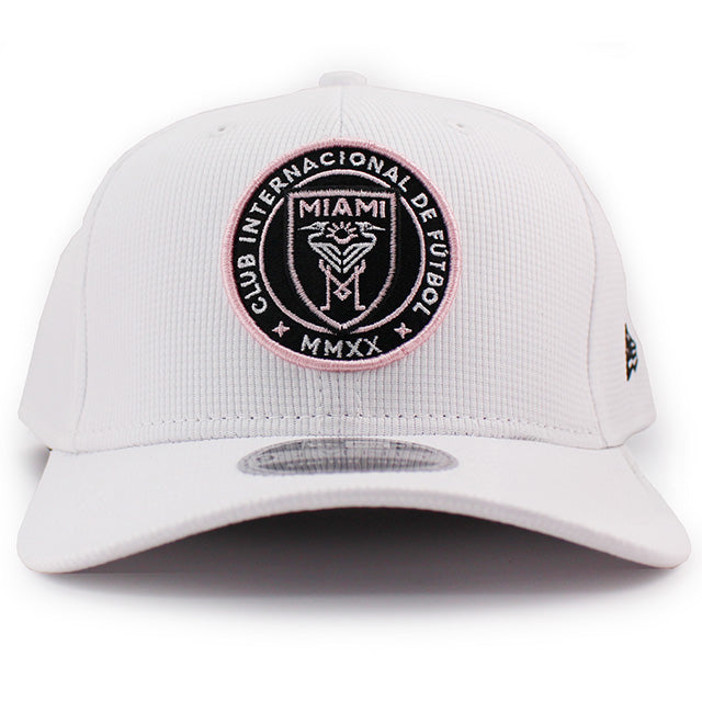 ニューエラ キャップ 9SEVENTY ストレッチ スナップバック インテル マイアミ MLS STRETCH SNAPBACK CAP WHITE