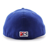 ニューエラ キャップ LP 59FIFTY バッファロー バイソンズ MiLB ON-FIELD AUTHENTIC GAME LOW CROUN FITTED CAP BLUE RED