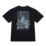 アレン アイバーソンモデル 海外取寄 ミッチェルアンドネス Tシャツ フィラデルフィア 76ers HARDWOOD CLASSICS NBA LEGENDS T-SHIRT BLACK