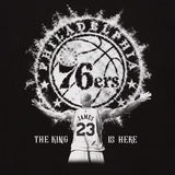 レブロン ジェームスモデル 海外取寄 ミッチェルアンドネス Tシャツ フィラデルフィア 76ers WITNESS T-SHIRT BLACK