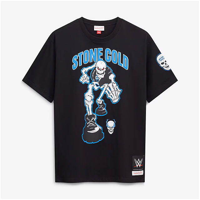 ストーン コールド スティーブ オースチンモデル 海外取寄 ミッチェル＆ネス WWE Tシャツ 3:16 DAY T-SHIRT BLACK
