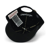 ミッチェル＆ネス WWE キャップ SCRATCH LOGO STRAPBACK CAP BLACK