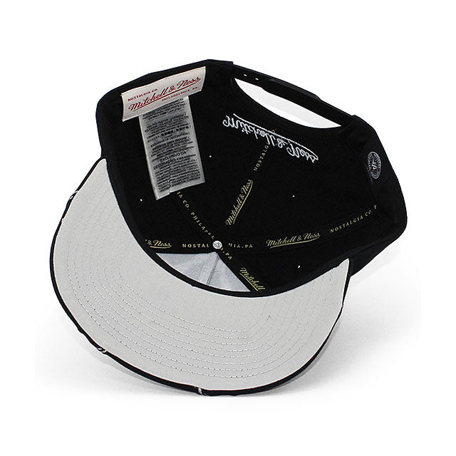ミッチェル＆ネス WWE キャップ WIRE PRO PINCH SNAPBACK CAP BLACK