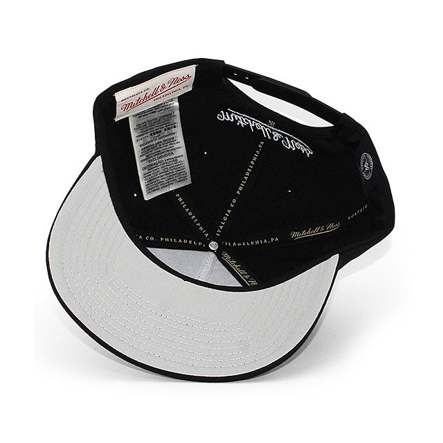 ミッチェル＆ネス WWE キャップ SCRATCH PRO PINCH SNAPBACK CAP BLACK