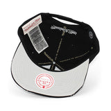 ミッチェル＆ネス WWE キャップ SCRATCH LOGO SNAPBACK CAP BLACK