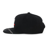 ミッチェル＆ネス WWE キャップ SCRATCH LOGO SNAPBACK CAP BLACK