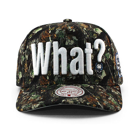 ストーン コールド スティーブ オースチン 30周年記念モデル ミッチェル＆ネス WWE キャップ WHAT? DENIM PRO PINCH SNAPBACK CAP CAMO