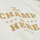 ジョン シナモデル 海外取寄 ミッチェル&ネス WWE ジャケット SUBLIMATED FULL-SNAP SATIN JACKET CREAM
