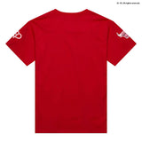 ミッチェル&ネス×ブラックピンク 海外取寄 シカゴ ブルズ T-SHIRT RED LIMITED EDITION