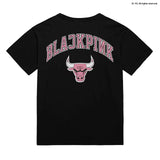 ミッチェル&ネス×ブラックピンク 海外取寄 シカゴ ブルズ T-SHIRT BLACK LIMITED EDITION