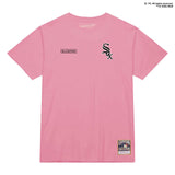 ミッチェル&ネス×ブラックピンク 海外取寄 シカゴ ホワイトソックス T-SHIRT PINK