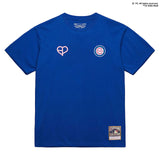 ミッチェル&ネス×ブラックピンク 海外取寄 シカゴ カブス T-SHIRT ROYAL BLUE LIMITED EDITION