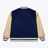 海外取寄 ミッチェル&ネス スタジアムジャケット ダラス カウボーイズ NFL TEAM TRADITIONS VARSITY FULL-SNAP JACKET NAVY-TAN