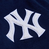 海外取寄 ミッチェル&ネス スタジアムジャケット ニューヨーク ヤンキース MLB TEAM TRADITIONS VARSITY FULL-SNAP JACKET NAVY-TAN