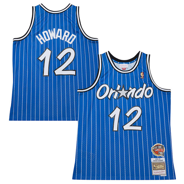 ドワイト ハワードモデル ミッチェルアンドネス ユニフォームジャージー オーランド マジック 2004-05 HARDWOOD CLASSIC HALL OF FAME SWINGMAN JERSEY BLUE