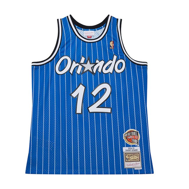 ドワイト ハワードモデル ミッチェルアンドネス ユニフォームジャージー オーランド マジック 2004-05 HARDWOOD CLASSIC HALL OF FAME SWINGMAN JERSEY BLUE
