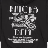 海外取寄 ミッチェル＆ネス フーディー ニューヨーク ニックス DELI HOODIE BLACK