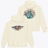 海外取寄 ミッチェル＆ネス フーディー ニューヨーク ニックス NY FOREVER HOODIE CREAM