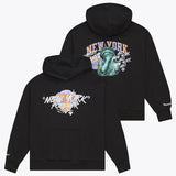 海外取寄 ミッチェル＆ネス フーディー ニューヨーク ニックス NY FOREVER HOODIE BLACK
