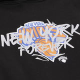 海外取寄 ミッチェル＆ネス フーディー ニューヨーク ニックス NY FOREVER HOODIE BLACK