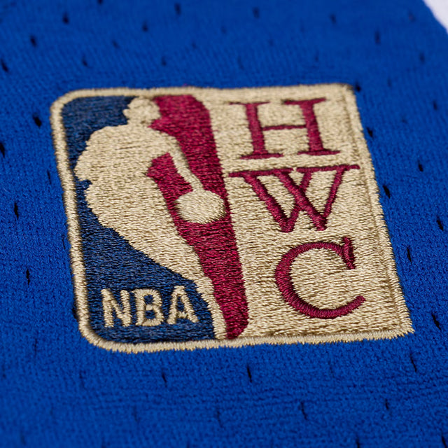 MF DOOMコラボ 海外取寄 ミッチェルアンドネス ユニフォームジャージー ニューヨーク ニックス A NEW YORK STORY FASHION JERSEY ROYAL BLUE