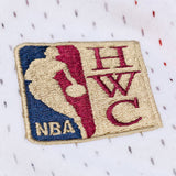 MF DOOMコラボ 海外取寄 ミッチェルアンドネス ユニフォームジャージー ニューヨーク ニックス A NEW YORK STORY FASHION JERSEY WHITE