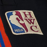 MF DOOMコラボ 海外取寄 ミッチェルアンドネス ショーツ ニューヨーク ニックス A NEW YORK STORY TEAR AWAY PANTS BLACK