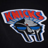 MF DOOMコラボ 海外取寄 ミッチェルアンドネス シューティングシャツ ニューヨーク ニックス A NEW YORK STORY FULL-SNAP SHOOTING SHIRT BLACK