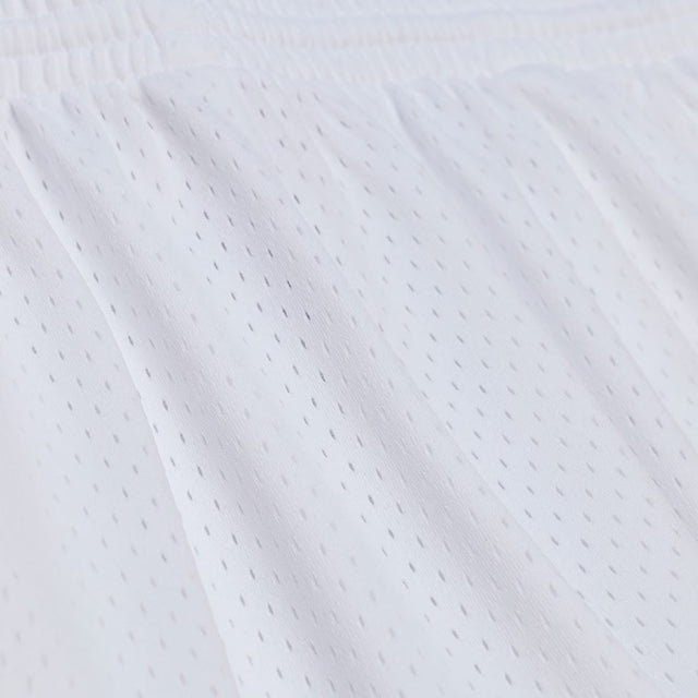 MF DOOMコラボ 海外取寄 ミッチェルアンドネス ショーツ ニューヨーク ニックス A NEW YORK STORY FASHION SHORTS WHITE