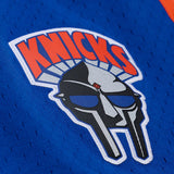 MF DOOMコラボ 海外取寄 ミッチェルアンドネス ショーツ ニューヨーク ニックス A NEW YORK STORY FASHION SHORTS ROYAL BLUE