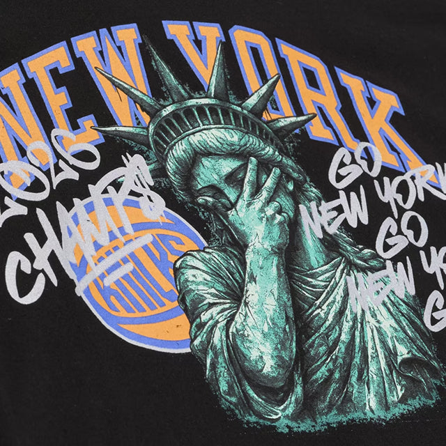 海外取寄 ミッチェル＆ネス Tシャツ ニューヨーク ニックス NY FOREVER T-SHIRT BLACK