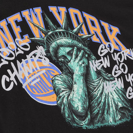 海外取寄 ミッチェル＆ネス Tシャツ ニューヨーク ニックス NY FOREVER T-SHIRT BLACK