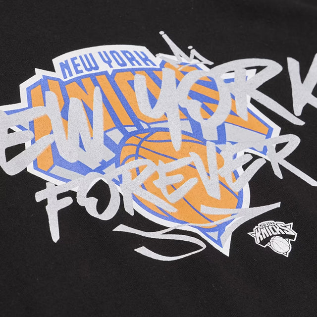 海外取寄 ミッチェル＆ネス Tシャツ ニューヨーク ニックス NY FOREVER T-SHIRT BLACK