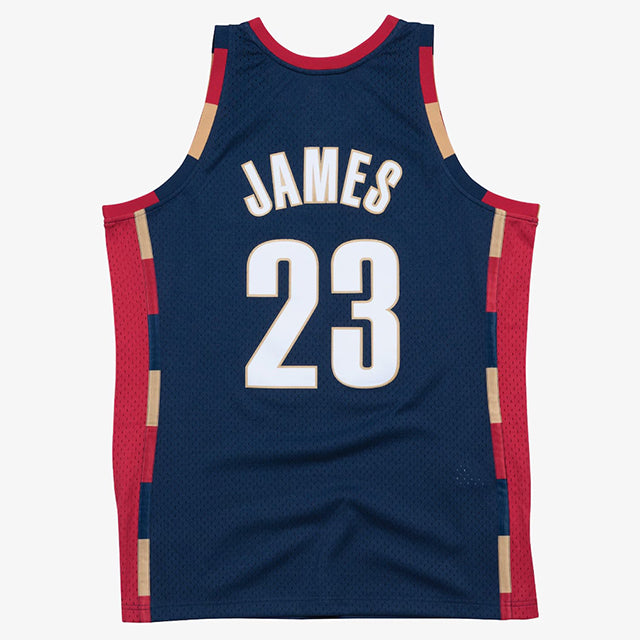 レブロン ジェームズモデル ミッチェルアンドネス ユニフォームジャージー クリーブランド キャバリアーズ 2008-09 HARDWOOD CLASSIC SWINGMAN JERSEY NAVY
