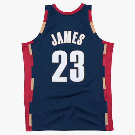 レブロン ジェームズモデル ミッチェルアンドネス ユニフォームジャージー クリーブランド キャバリアーズ 2008-09 HARDWOOD CLASSIC SWINGMAN JERSEY NAVY