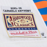 カーメロ アンソニーモデル ミッチェルアンドネス ユニフォームジャージー ニューヨーク ニックス 2015-16 HARDWOOD CLASSIC AUTHENTIC JERSEY WHITE