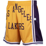 海外取寄 ミッチェル&ネス ショーツ ロサンゼルス レイカーズ HARDWOOD CLASSIC BIG FACE 2.0 SHORTS GOLD
