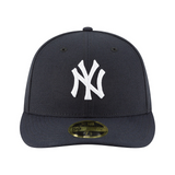 CC サバシアモデル HALL OF FAME コレクション ニューエラ キャップ LP 59FIFTY ニューヨーク ヤンキース 2025 NATIONAL BASEBALL HALL OF FAME LOW CROWN FITTED CAP NAVY