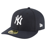 CC サバシアモデル HALL OF FAME コレクション ニューエラ キャップ LP 59FIFTY ニューヨーク ヤンキース 2025 NATIONAL BASEBALL HALL OF FAME LOW CROWN FITTED CAP NAVY