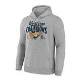 2025 ワールドシリーズチャンピオン ロッカールームモデル 海外取寄 プルオーバーフーディー ロサンゼルス ドジャース MLB 2025 WORLD SERIES CHAMPIONS LOCKER ROOM HOODIE STEEL