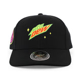 マウンテンデュー THE DEW NEON SNAPBACK CAP BLACK
