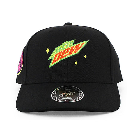 マウンテンデュー THE DEW NEON SNAPBACK CAP BLACK