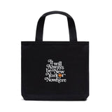 海外取寄 NEW YORK OR NOWHEREコラボ トートバッグ ニューヨーク ニックス NYON ALWAYS MINI TOTE BAG BLACK