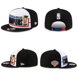 ニューエラ キャップ 9FIFTY ニューヨーク ニックス 2025 NBA CUP CHAMPIONS LOCKER ROOM SNAPBACK CAP WHITE-BLACK